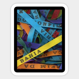 Ribbons from Bahia-Brazil: Senhor do Bonfim Sticker